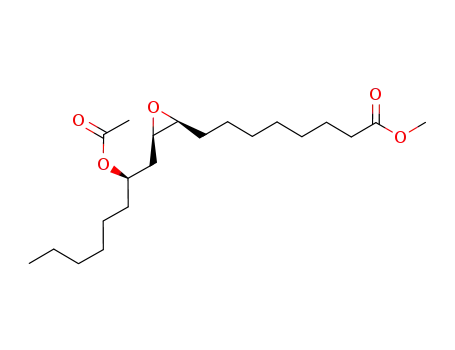 8-[(2S,3R)-3-((R)-2-Acetoxy-octyl)-oxiranyl]-octanoic acid methyl ester