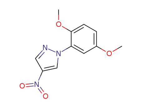 1,4-dimethoxy-2-(4-nitropyrazol-1-yl)benzene