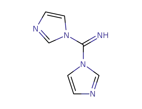 Molecular Structure of 104619-51-4 (DI(1H-IMIDAZOL-1-YL)METHANIMINE)