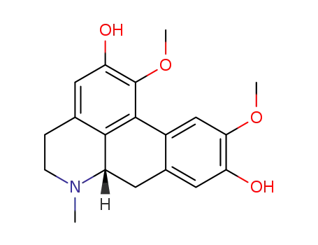 Molecular Structure of 476-70-0 (Boldine)