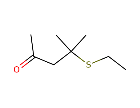 4-ethylsulfanyl-4-methyl-pentan-2-one