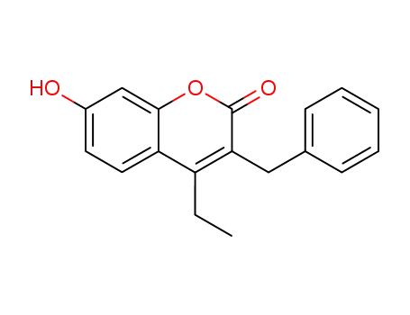 3-benzyl-4-ethyl-7-hydroxy-2H-chromen-2-one