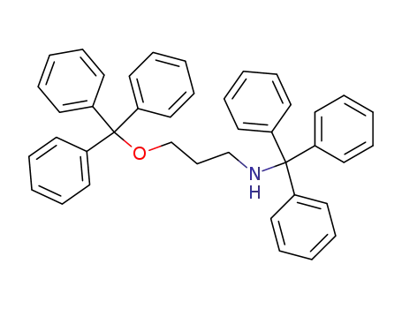 trityl-(3-trityloxy-propyl)-amine