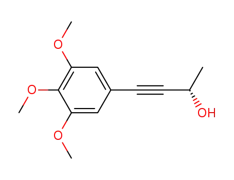(S)-(-)-4-(3,4,5-trimethoxyphenyl)-3-butyn-2-ol