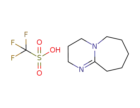 1H-2,3,4,6,7,8,9,10-octahydropyrimido[1,2-a]azepin-1-ium trifluoromethanesulfonate