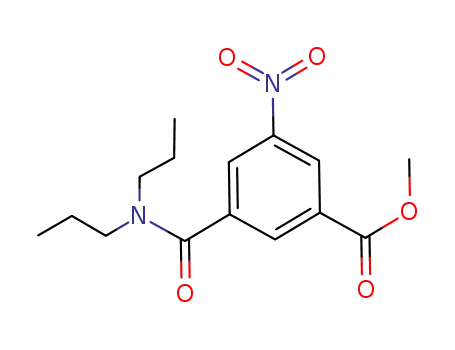 Benzoic acid, 3-[(dipropylamino)carbonyl]-5-nitro-, methyl ester