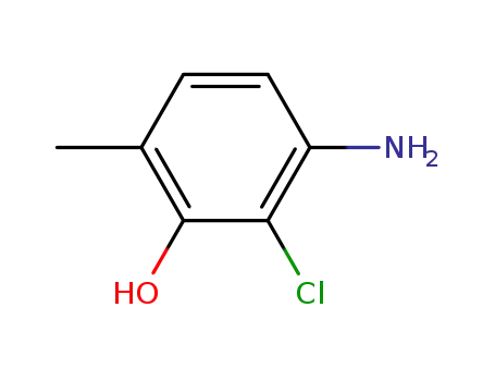 2-chloro-6-methyl-1-hydroxy-3-aminobenzene
