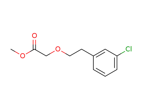 [2-(3-chloro-phenyl)-ethoxy]-acetic acid methyl ester