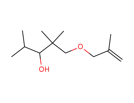 Molecular Structure of 526218-21-3 (2,2,4-trimethyl-1-[(2-methylprop-2-en-1-yl)oxy]pentan-3-ol)