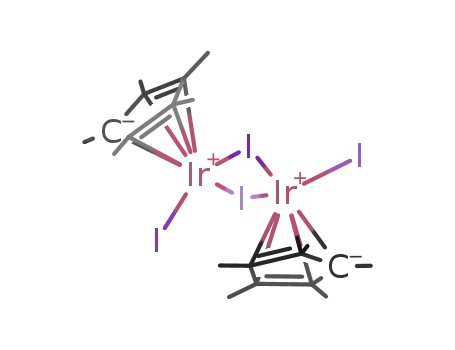 μ-diiodo-di((η5-pentamethylcyclopentadienyl)(iodo)iridium)