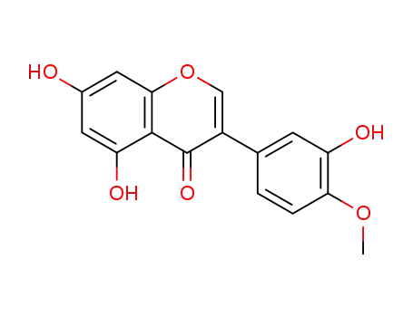 Molecular Structure of 2284-31-3 (PRATENSEIN)