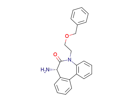 (S)-7-amino-5-(2-benzyloxy-ethyl)-5H,7H-dibenzo[b,d]azepin-6-one