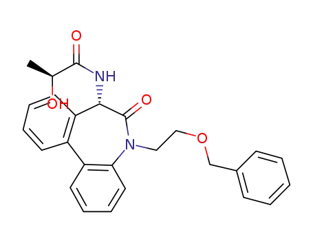 (S)-N-[(S)-5-(2-benzyloxy-ethyl)-6-oxo-6,7-dihydro-5H-dibenzo[b,d]azepin-7-yl]-2-hydroxy-propionamide