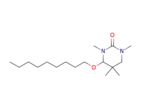 2-oxo-4-nonoxy-1,3,5,5-tetramethyl-hexahydropyrimidine