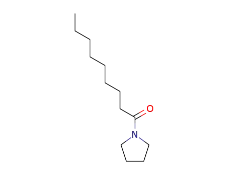 Molecular Structure of 20308-70-7 (1-pyrrolidin-1-ylnonan-1-one)