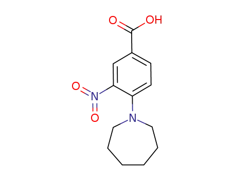3-Nitro-4-(hexamethyleneimin-1-yl)benzoic acid