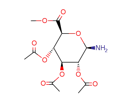 2,3,4-tri-O-acetyl-β-D-glucopyranosylamine uronic acid methyl ester