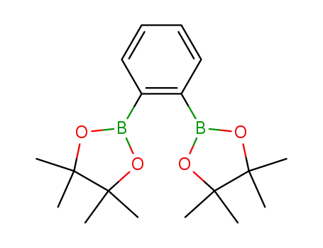 Molecular Structure of 269410-07-3 (1,2-bis(4,4,5,5-tetramethyl-[1,3,2]dioxabororan-2-yl)benzene)