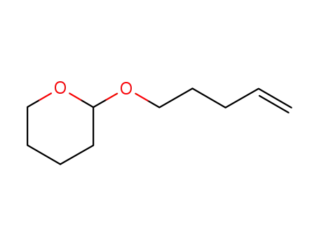 Molecular Structure of 64841-44-7 (2H-Pyran, tetrahydro-2-(4-pentenyloxy)-)