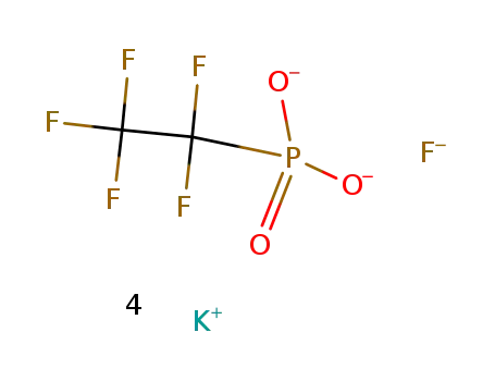 pentafluoroethylphosphonic acid dipotassium dipotassium fluoride