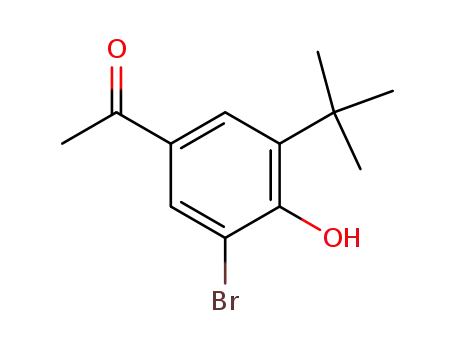 1-(5-bromo-3-tert-butyl-4-hydroxyphenyl)ethanone