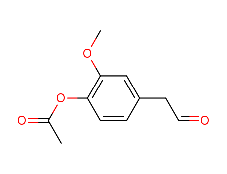 2-Methoxy-4-(2-oxoethyl)phenyl acetate