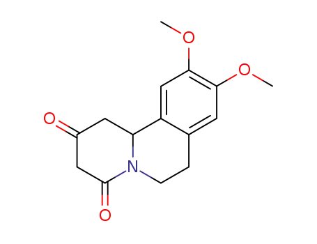 Molecular Structure of 5911-65-9 (9,10-DIMETHOXY-1,6,7,11B-TETRAHYDRO-2H-PYRIDO[2,1-A]ISOQUINOLINE-2,4(3H)-DIONE)