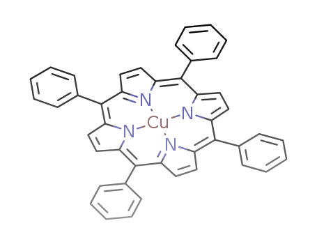 5,10,15,20-Tetraphenyl-21H,23H-porphine copper(II)