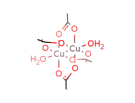tetrakis(acetato)diaquadicopper(II)