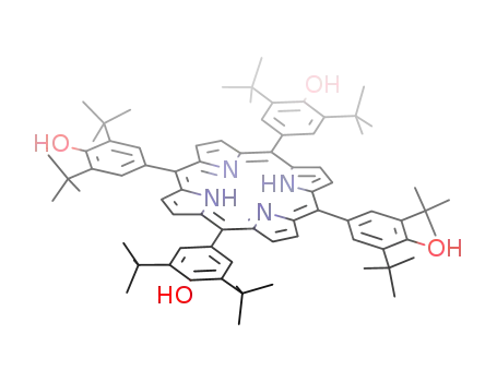 meso-tetrakis(3,5-di-tert-butyl-4-hydroxyphenyl)porphyrin