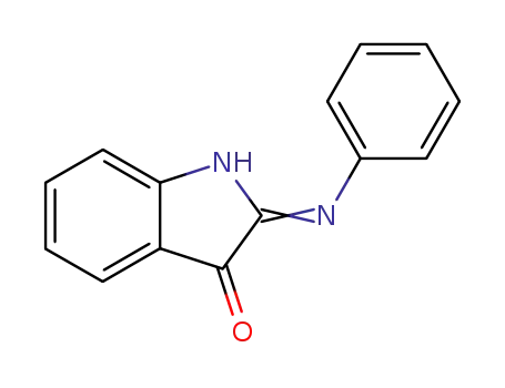 Molecular Structure of 6411-55-8 (2-Phenylimino-3-indolinone)