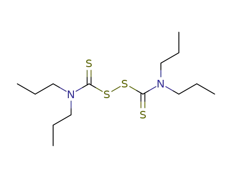 Molecular Structure of 2556-42-5 (tetrapropylthioperoxydicarbamic acid)