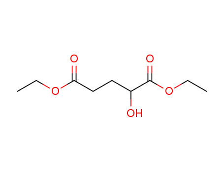 Molecular Structure of 69134-53-8 (Diethyl2-hydroxyglutarate,2-Hydroxyglutaricaciddiethylester)