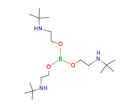 B(OCH2CH2NHC(CH3)3)3
