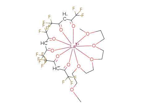 [La(CF3COCHCOCF3)3(C10H22O5)]