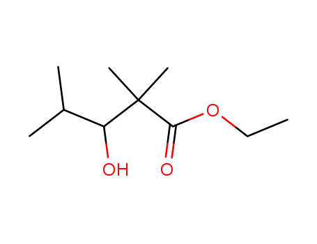 Molecular Structure of 7403-65-8 (ethyl 3-hydroxy-2,2,4-trimethyl-pentanoate)
