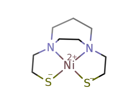 [N,N′-bis(2-mercaptidoethyl)-1,4-diazacycloheptane]nickel(II)
