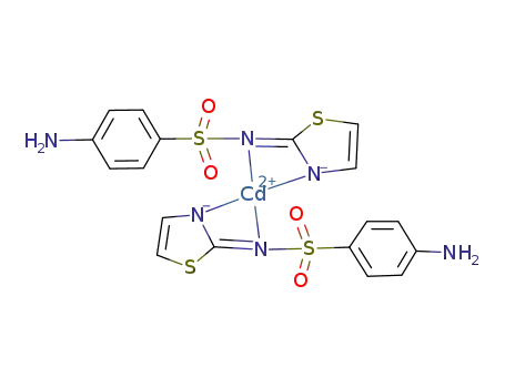 Cd(H2NC6H4SO2N(C3H2NS))2