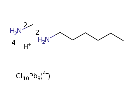 [(hexylammonium)2(methylammonium)2Pb3Cl10]