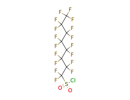 Molecular Structure of 423-60-9 (PERFLUOROOCTANESULPHONYL CHLORIDE)