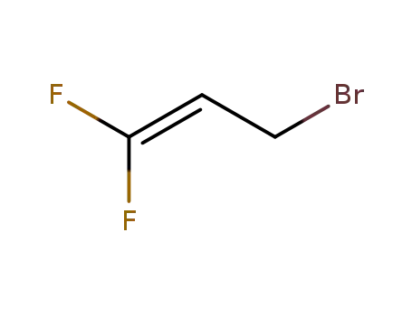 Molecular Structure of 60917-29-5 (3-BROMO-1,1-DIFLUOROPROPENE)