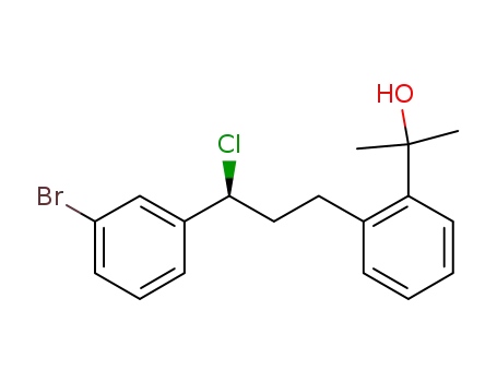 (S)-2-(2-(3-(3-bromophenyl)-3-chloropropyl)phenyl)propan-2-ol