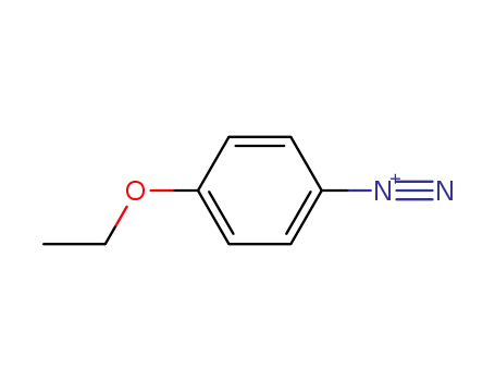 Molecular Structure of 19262-82-9 (Benzenediazonium, 4-ethoxy-)