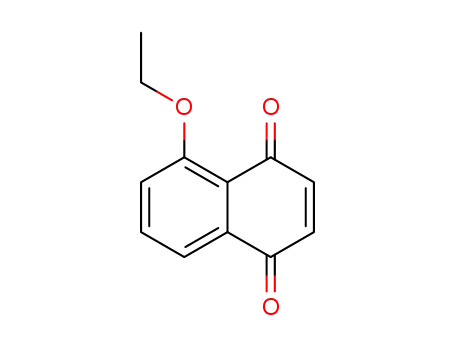 Molecular Structure of 22924-19-2 (5-Ethoxy-1,4-naphthoquinone)