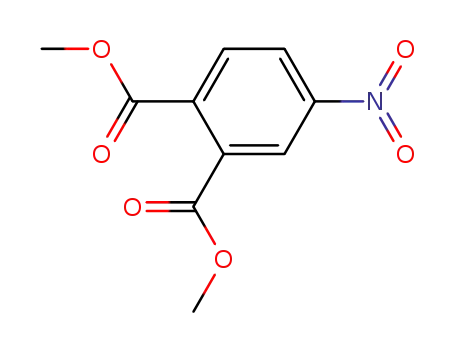 Molecular Structure of 610-22-0 (Dimethyl 4-nitrophthalate)