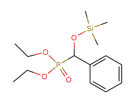 diethyl 1-phenyl-1-(trimethylsiloxy)methanephosphonate