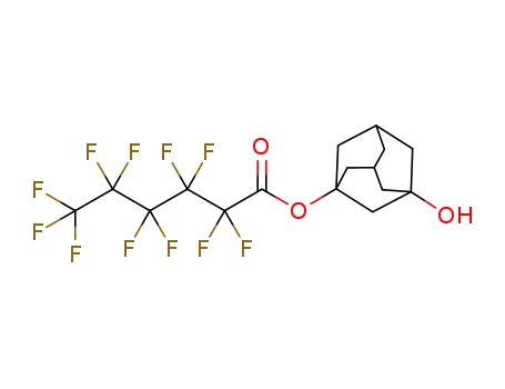 3-hydroxy-1-adamantyl perfluorohexanoate