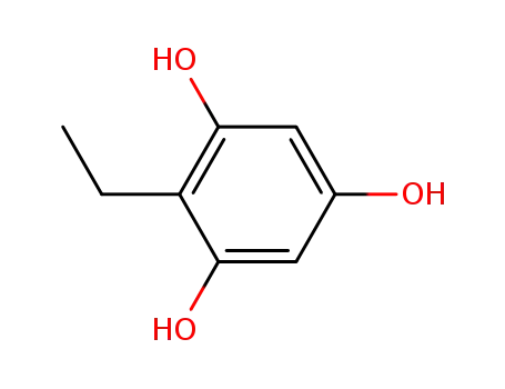 Molecular Structure of 94632-41-4 (1,3,5-Benzenetriol, 2-ethyl-)