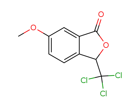 6-methoxy-3-(trichloromethyl)-2-benzofuran-1(3H)-one