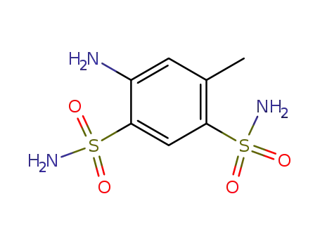 4-amino-6-methyl-benzene-1,3-disulfonic acid diamide